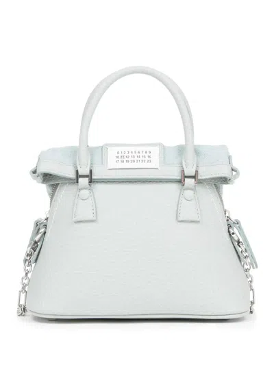 Maison Margiela Micro 5ac Classique Tote Bag In Grey