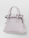 MAISON MARGIELA MICRO 5AC LEATHER HANDBAG WITH STRUCTURED SILHOUETTE