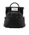 Maison Margiela 5ac Classique Micro Leather Handbag In Black