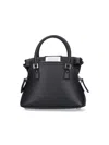 Maison Margiela Structured Textured Leather Shoulder Bag