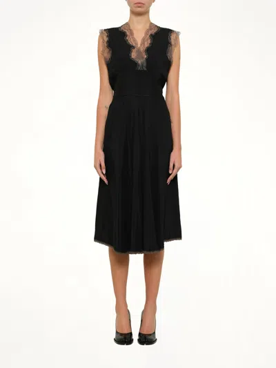 Maison Margiela Midi Dress In Black