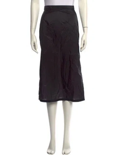 Pre-owned Maison Margiela Midi Length Skirt W/ Tags In Black