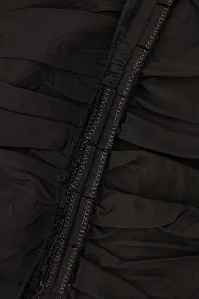 Maison Margiela Midi Polo Dress In Black