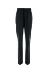 Maison Margiela Women Midnight Blue Mohair Blend Pant