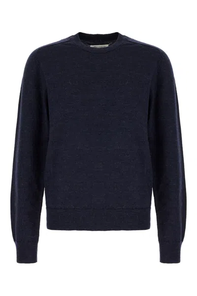 Maison Margiela Midnight Blue Wool Sweater