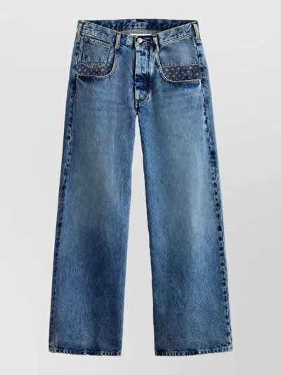 Maison Margiela Mid-rise Straight-leg Denim Jeans In Blue