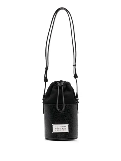Maison Margiela Mini 5ac Bucket Bag In Black