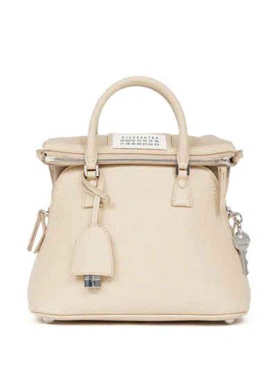 Maison Margiela Mini 5ac Classique Shoulder Bag In White