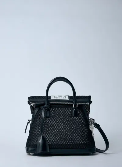 Maison Margiela Mini 5ac Classique Shoulder Bag In Black