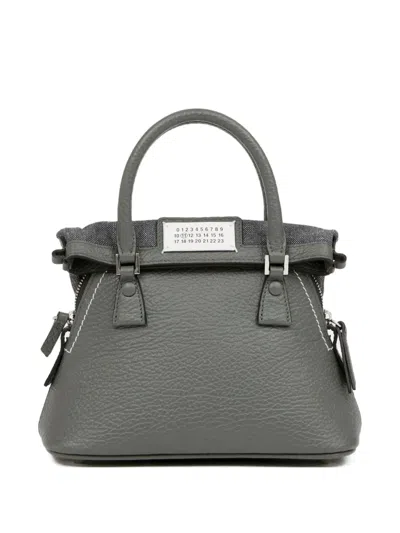Maison Margiela 5ac Classique ハンドバッグ ミニ In Gray