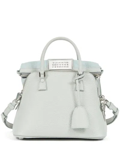 Maison Margiela Mini 5ac Classique Tote Bag In Grey