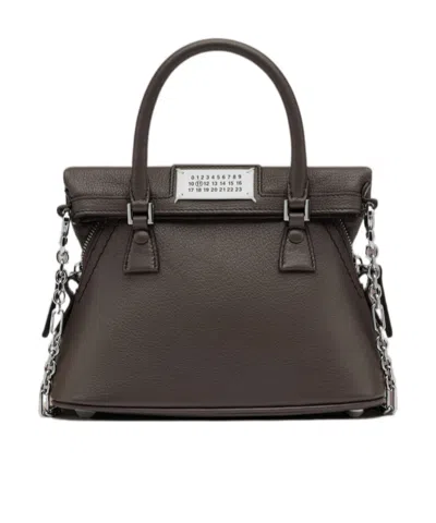 Maison Margiela Mini 5ac Classique Tote Bag In Black
