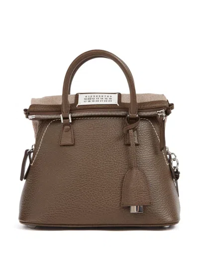 Maison Margiela 5ac Classique Tote Bag In Bark