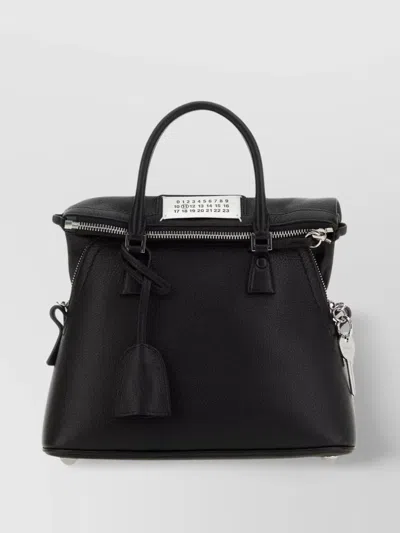 MAISON MARGIELA MINI 5AC HANDBAG LEATHER TASSEL