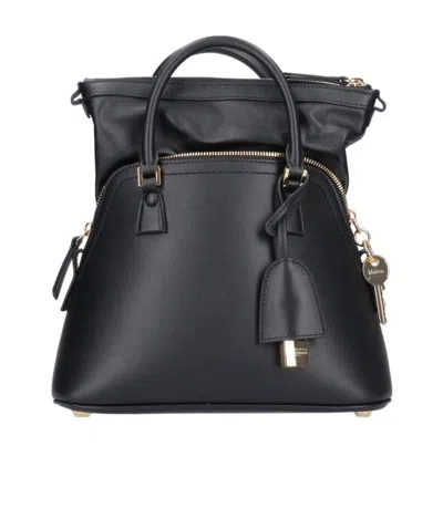 Maison Margiela Mini 5ac Tote Bag In Black