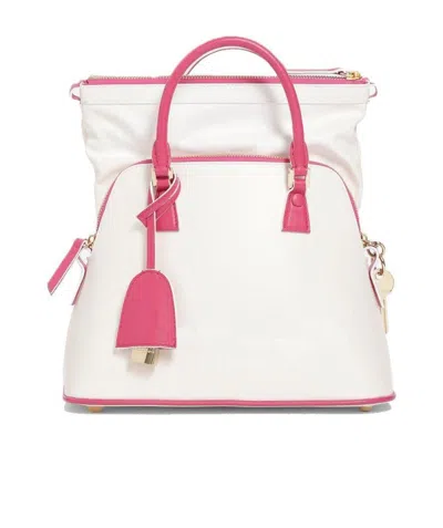 Maison Margiela Mini 5ac Tote Bag In White