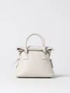 Maison Margiela Micro-standard Shoulder Bag In 灰色