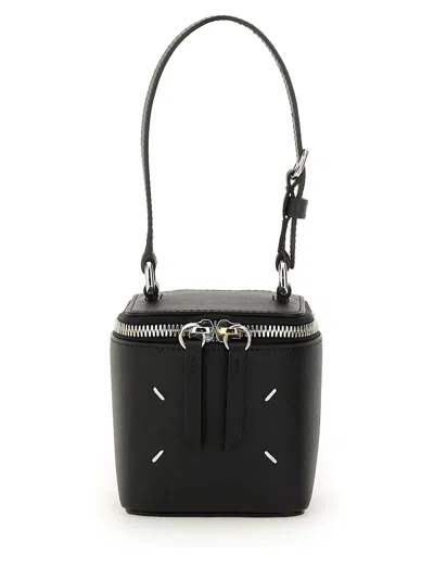 Maison Margiela Mini Box Bag In Black