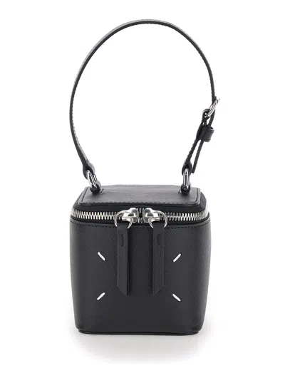 Maison Margiela Mini Box Bag In Black