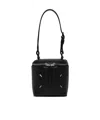 Maison Margiela Mini Cube Tote Bag In Black
