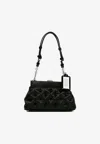 Maison Margiela Mini Glam Shoulder Bag In Black