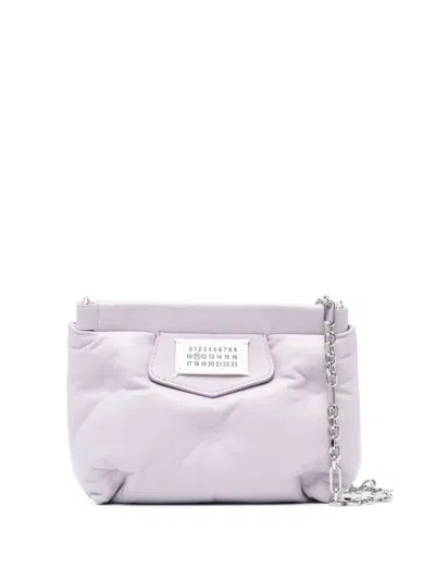 Maison Margiela Mini Glam Slam Red Carpet Bag In Purple