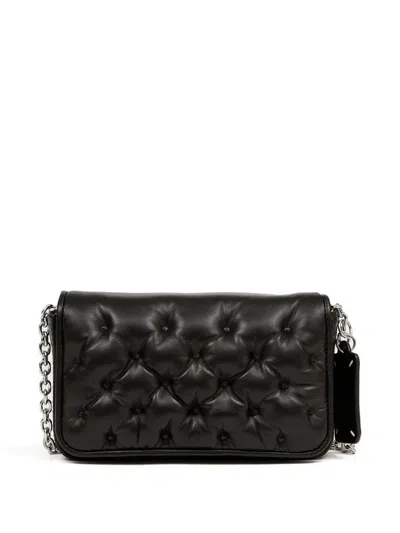 Maison Margiela Mini Glam Slam Shoulder Bag In Brown