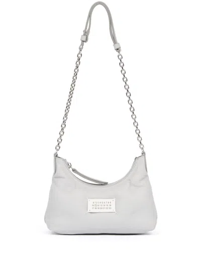 Maison Margiela Mini Glam Slam Shoulder Bag In Gray