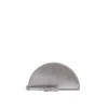 Maison Margiela Mini Half Moon Pouch Unisex Metallic Grey