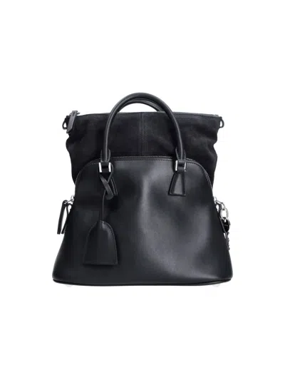 Maison Margiela Mini Handbag "5 Ac Soft" In Gray