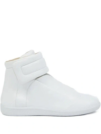 Maison Margiela Mini Signature Leather Clutch In White