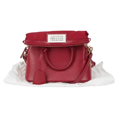 Maison Margiela Mini Tote Shoulder Bag In Purple
