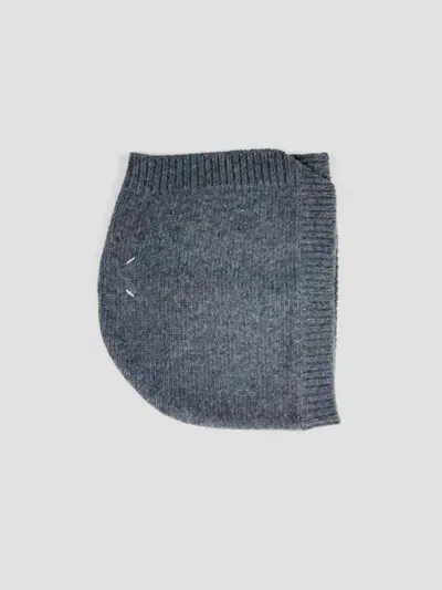 Maison Margiela Mini Virgin Wool Sweater In Gray