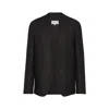 Maison Margiela Minimal Jacket Man Black In Black