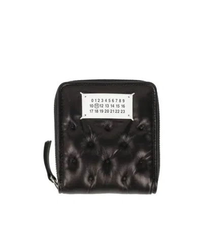 Maison Margiela Minimal Solidcolor Wallet In Red