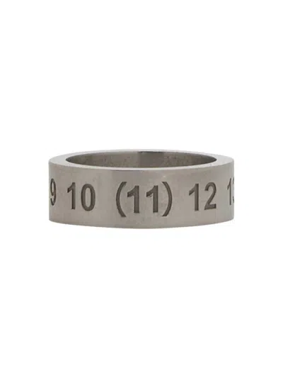 MAISON MARGIELA MINIMALIST SILVER BAND RING
