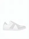 Maison Margiela Men White White Replica Leather Sneakers, 12 Luxury Sneakers For Men Darveys