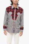 Maison Margiela Multi Color Pendleton Insert Shirt With In Multi