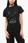Maison Margiela Mm1 Mm10 Cotton Crew-neck T-shirt With Contrasting Monogram