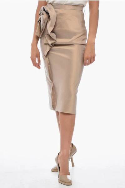 Maison Margiela Skirts In Brown