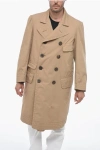 MAISON MARGIELA MM10 MULTIPOCKET COTTON TRENCHCOAT WITH DOUBLE-BREASTED DESI