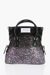 Maison Margiela Mm11 Gradient Glittered Mini Crossbody Bag In Multi