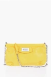 Maison Margiela Mm11 Leather Quilted Clutch With Removable Shoulder Straps