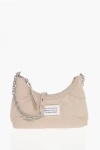 Maison Margiela Mm11 Quilted Leather Glam Slam Hobo Bag With Chain Shoulder