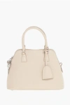 Maison Margiela Mm11 Textured Leather 5ac Bag With Canvas Detail