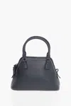 Maison Margiela Mm11 Textured Leather 5ac Crossbody Bag With Canvas Detail