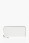 Maison Margiela Mm11 Textured Leather Wallet With Zipped Closure