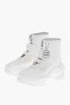 Maison Margiela Mm2 X Reebok Lace-up Unisex Tabi Booties With Inflatable Det In White
