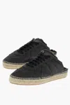 Maison Margiela Man Espadrilles Steel Grey Size 13 Textile Fibers In Grey