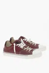 Maison Margiela Mm22 Leather And Fabric New Evolution Low Top Sneakers In White
